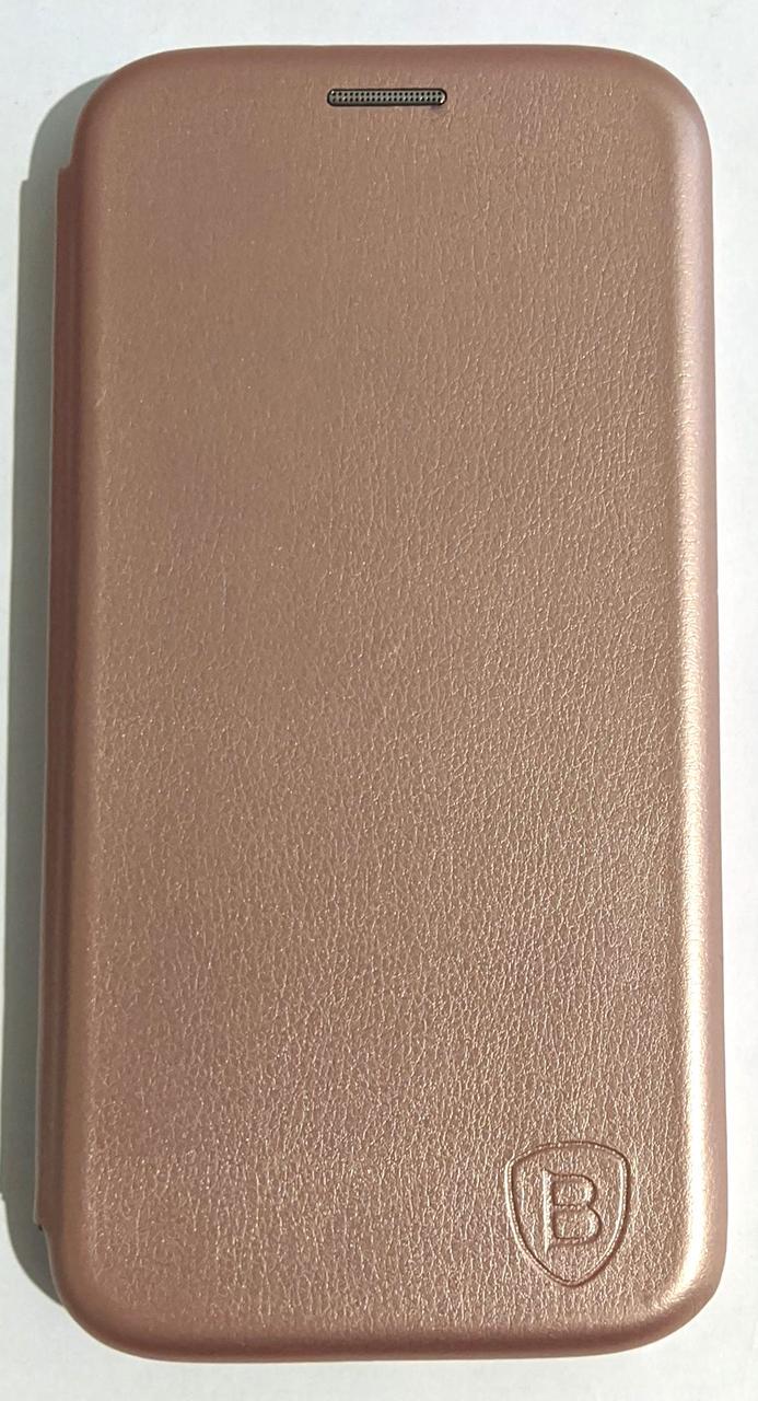 Чехол-книжка "CLASSY&LEVEL" SAMSUNG A41/A415 ROSE GOLD