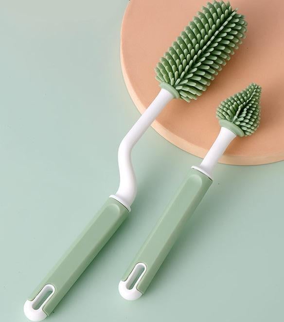 Набір щіток для миття 18517 3 пр. Зелений (5011254) - фото 3 Набір щіток для миття 18517 3 пр. Зелений (5011254) - фото 3