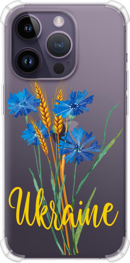 Чехол на iPhone 14 Pro Ukraine v2 (5445sp-2646-42517)