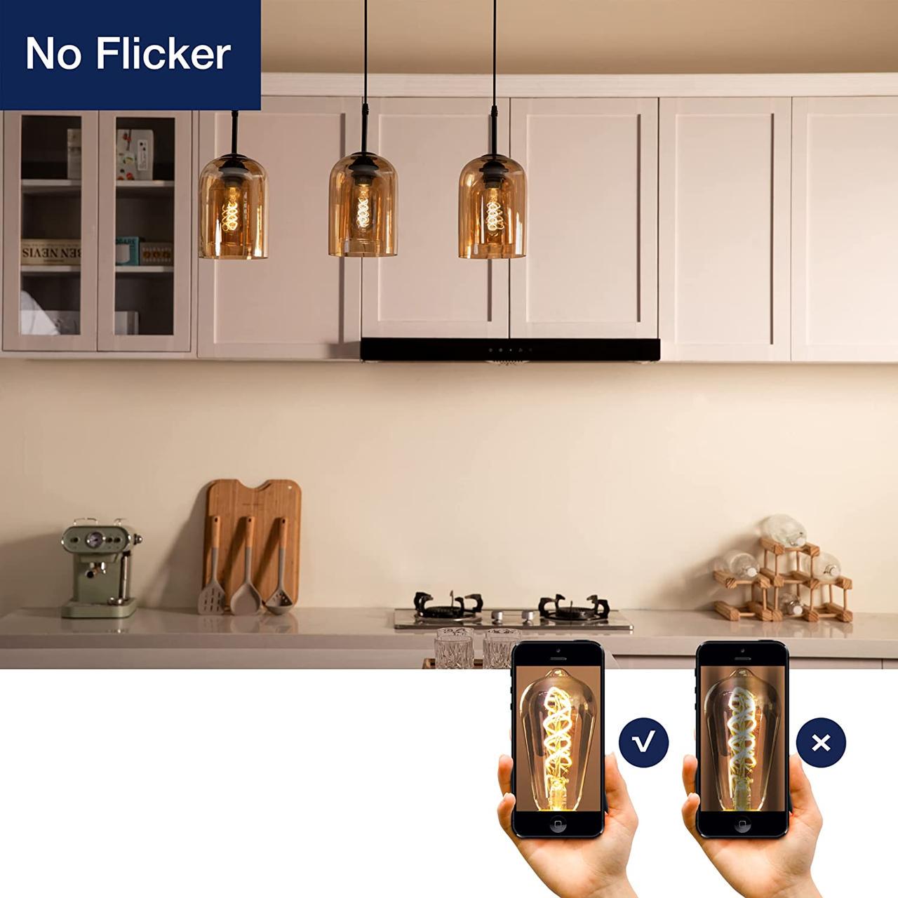 Светодиодная лампа Flsnt E27 Лампа Эдисона 4 W 4 шт. - фото 4 Светодиодная лампа Flsnt E27 Лампа Эдисона 4 W 4 шт. - фото 4