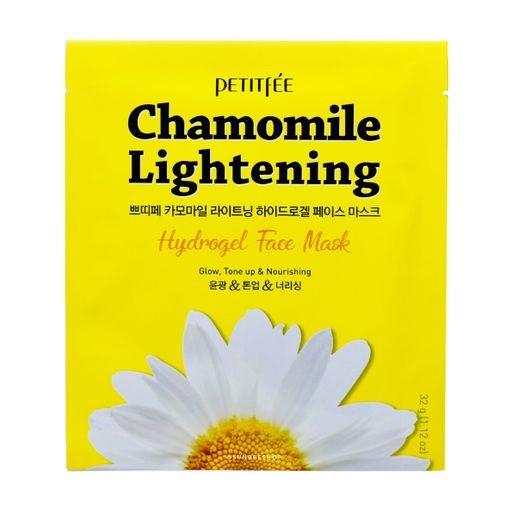 Маска для лица осветительная гидрогелевая Petitfee Chamomile Lightening Hydrogel Face Mask (2938454718)
