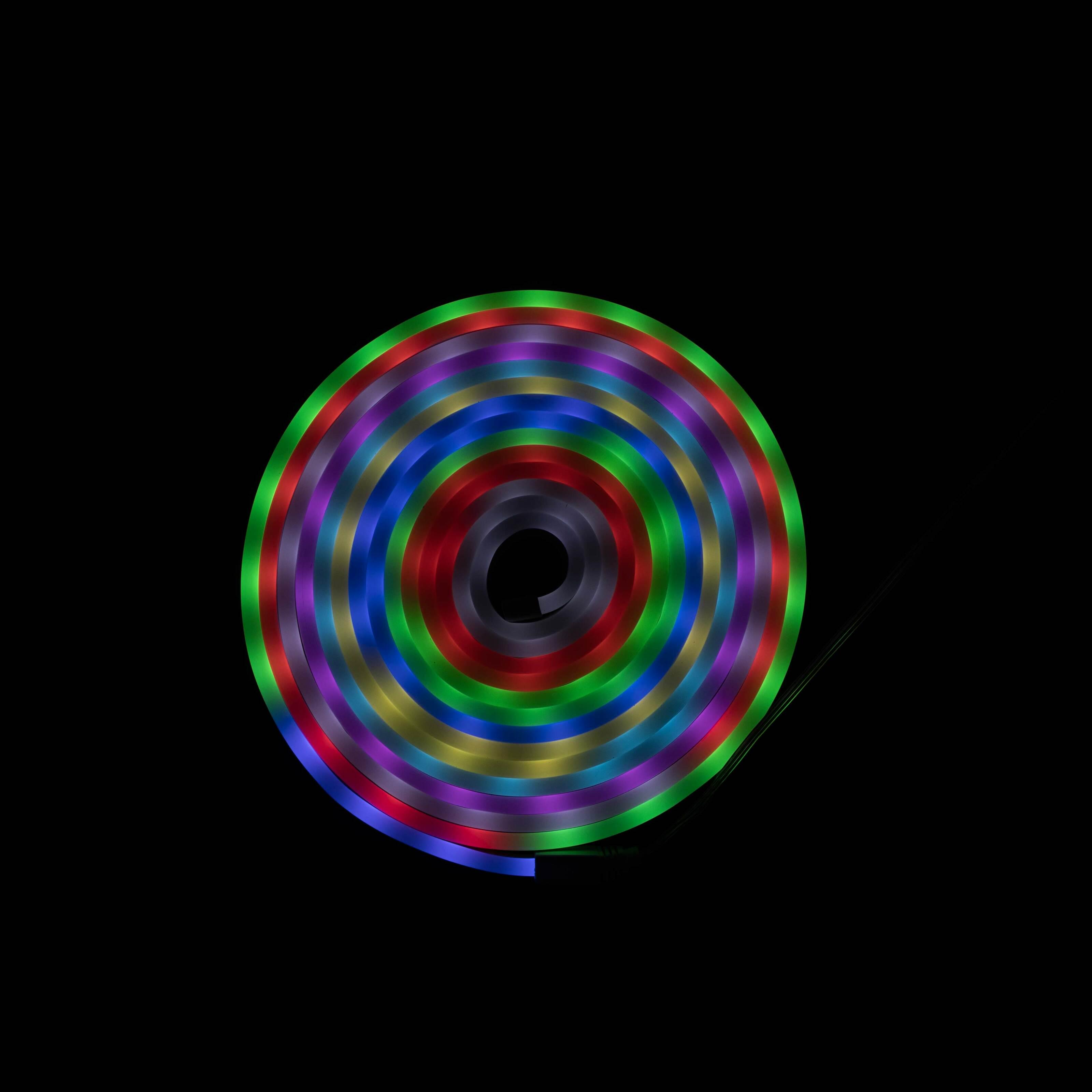 Светодиодная лента неоновая Prolum RGB Full Color готовый набор 5V 6x16 5 м Разноцветный (28522818) - фото 4 Светодиодная лента неоновая Prolum RGB Full Color готовый набор 5V 6x16 5 м Разноцветный (28522818) - фото 4