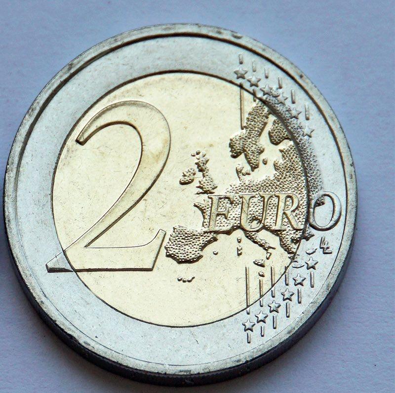Монета 2 евро "100 лет Афинской академии" UNC Греция 2026
