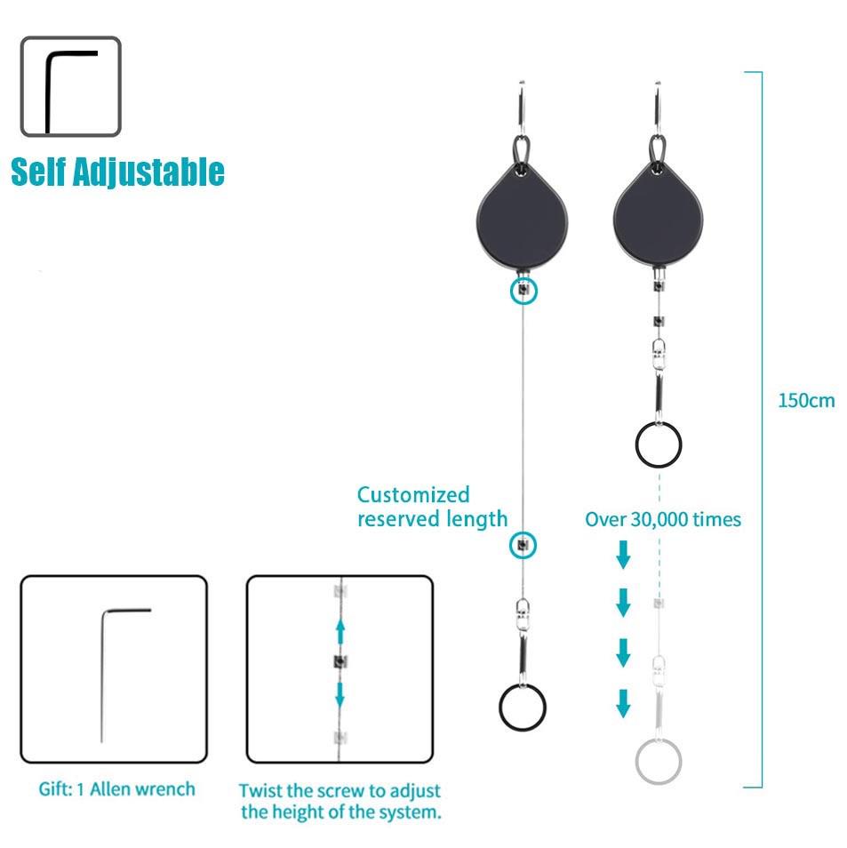 Комплект потолочных креплений кабеля очков виртуальной реальности - фото 2 Комплект потолочных креплений кабеля очков виртуальной реальности - фото 2