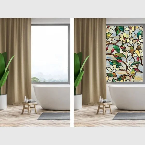 Декоративные наклейки на окно 2 шт. (G00284) - фото 10 Декоративные наклейки на окно 2 шт. (G00284) - фото 10