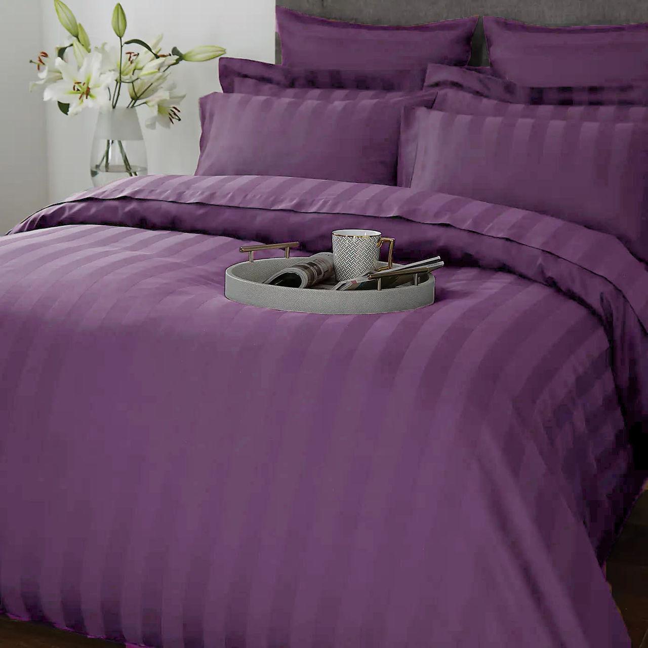 Простынь на резинке СТ0008 200х220 см Фиолетовый - фото 3 Простынь на резинке СТ0008 200х220 см Фиолетовый - фото 3