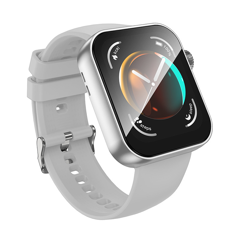 Смарт-часы Borofone BD13 42 мм 230 mAh. Smart sports watch Silver (19892)