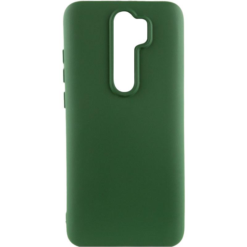 Протиударний чохол Silicone Cover Lakshmi Full Camera (AA) для Xiaomi Redmi 9 Dark Green