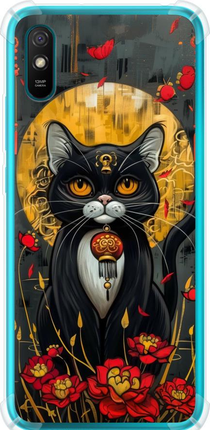 Чехол на Xiaomi Redmi 9A China Cat (6134sp-2034-42517)