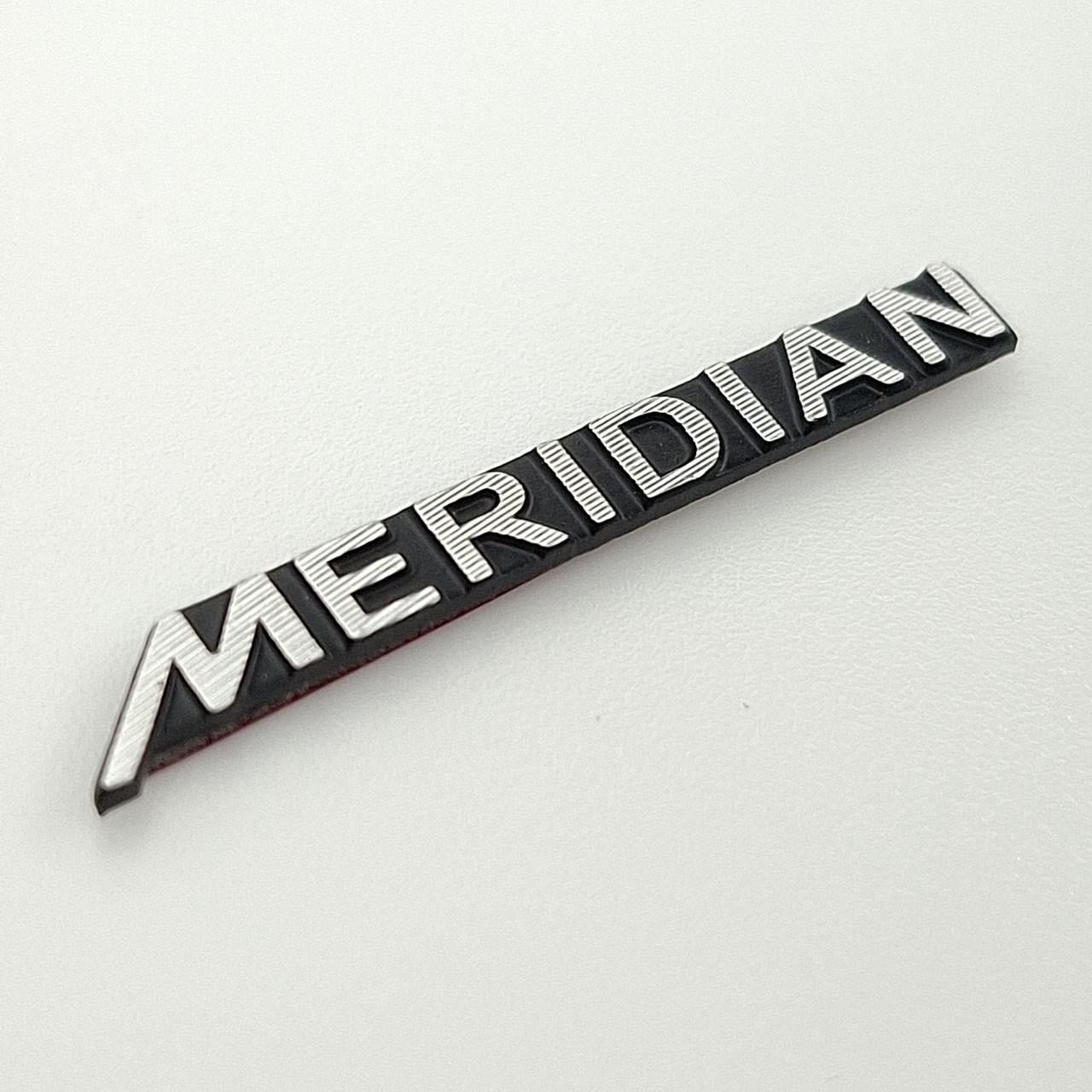 Емблема Meridian на сітку динаміка 3х0,4 см (2795717171)