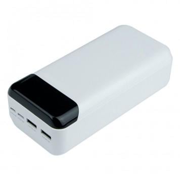 Павербанк XPRO RPP-103 с индикацией зарядки и кабелями 30000 mAh Белый (32672-01)
