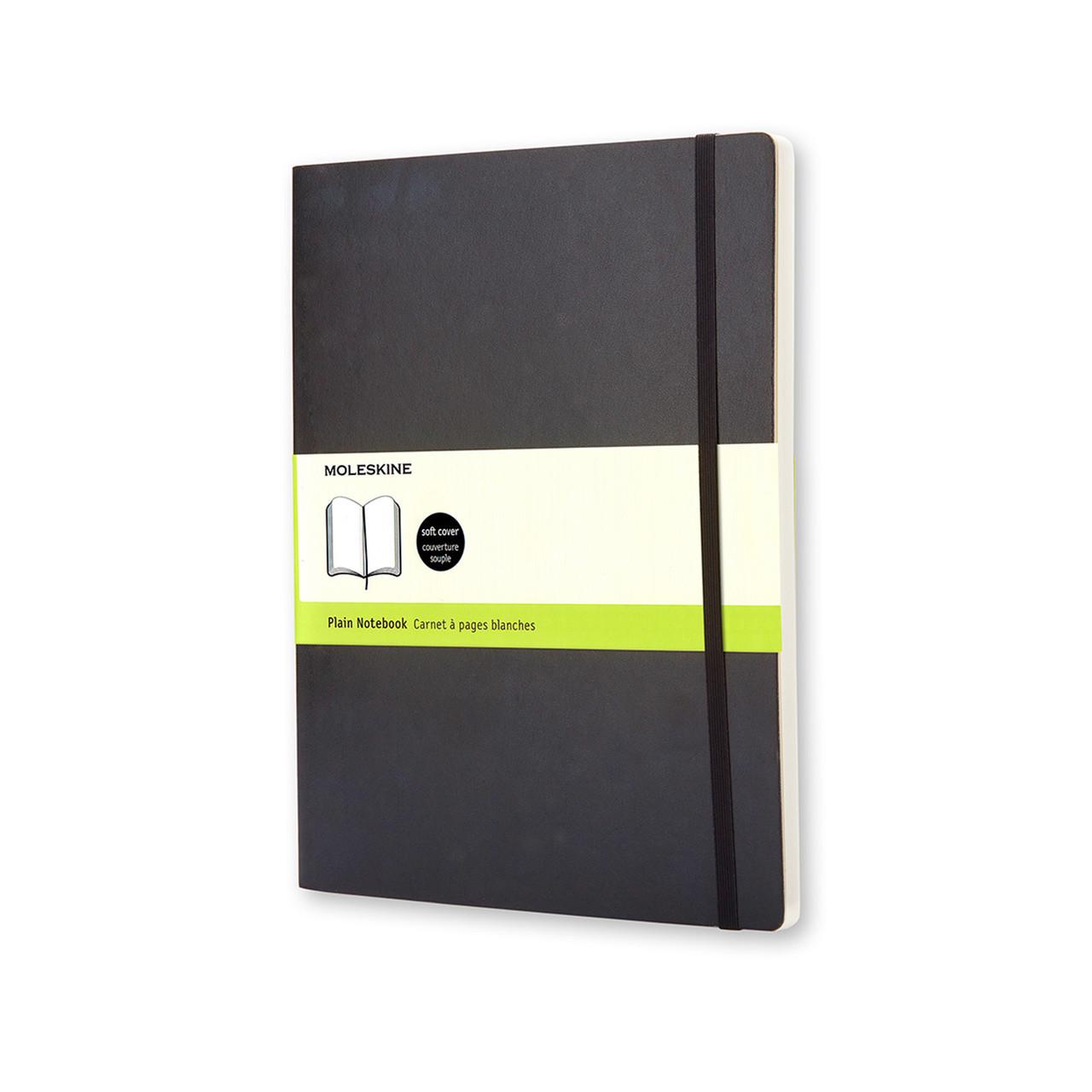 Блокнот Moleskine Classic великий 19х25 см 192 сторінки неліновані м'яка обкладинка Чорний (9788883707261)