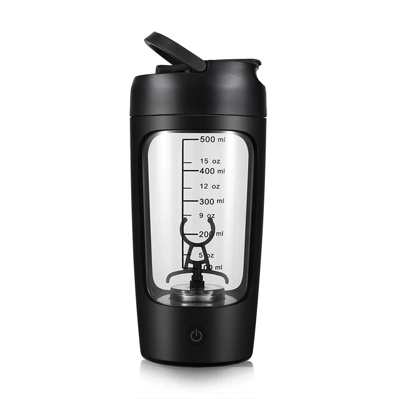 Шейкер аккумуляторный Folem PrimeBlend USB 650 мл Черный (36085809)