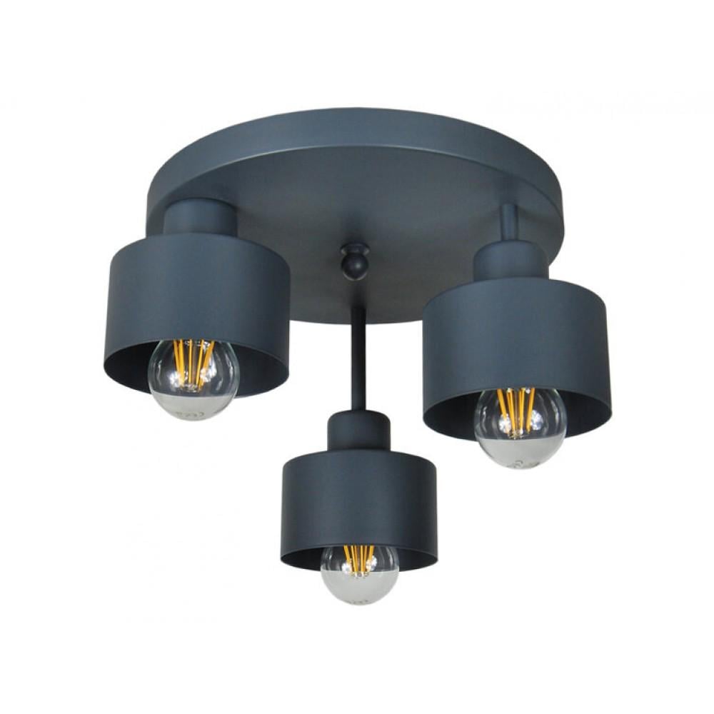 Потолочный светильник Lume 3 Round Gray (PL-0002828 M/GRAY)