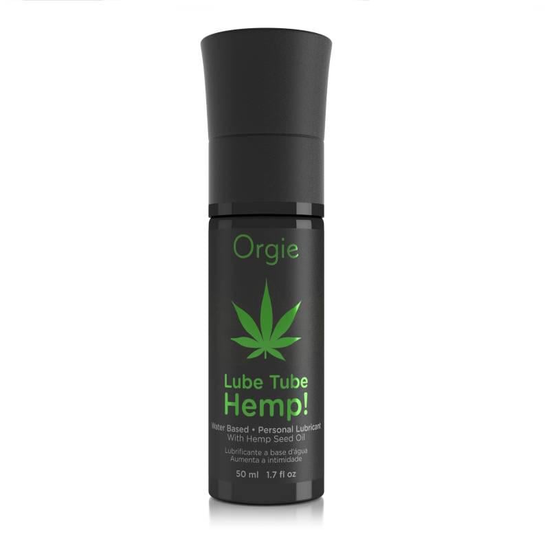 Лубрикант на водній основі Orgie Lube Tube Hemp! з маслом канабісу 50 мл - фото 1