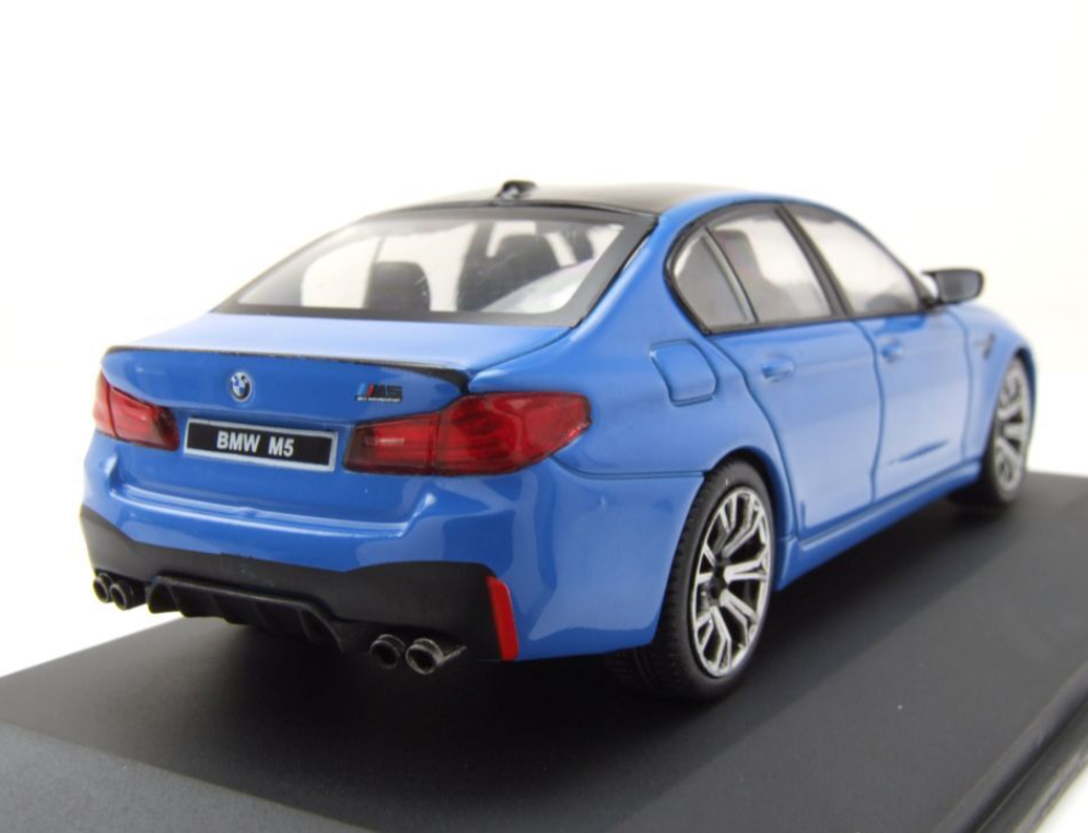 Модель автомобиля Solido 1:43 BMW M5 F90 Competition Voodoo Blue (S4312703) - фото 9