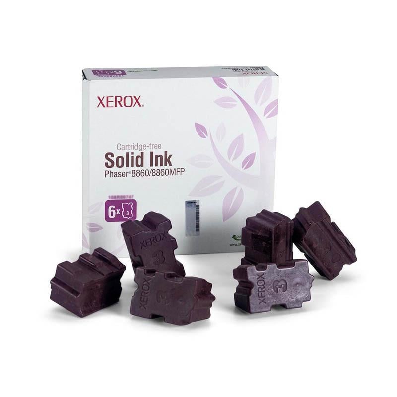 Твердые чернила Xerox для принтера Phaser 8860MFP/8860 Magenta (108R00818)