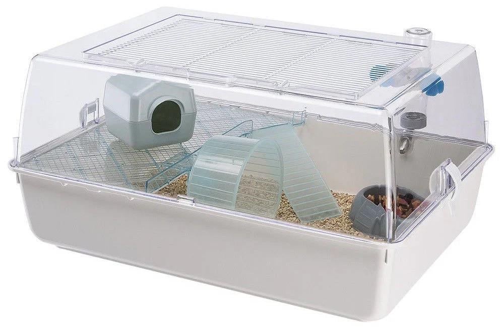 Клітка для хом'яків і гризунів Ferplast Mini Duna Hamster 55х39х27 см Білий (57075499W4) - фото 1