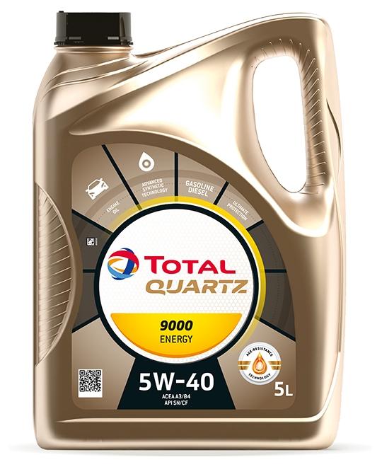 Моторное масло Total Quartz 9000 5W-40 5 л