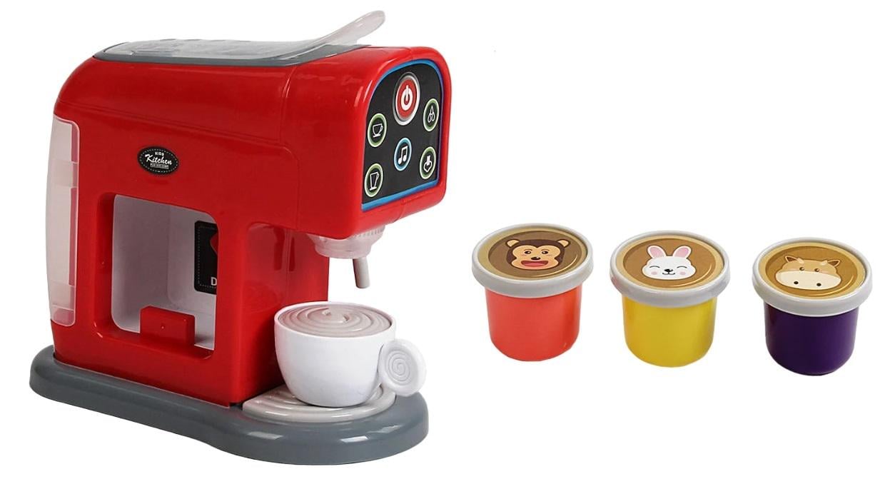 Игровой набор кофемашина Coffee Machine звук/подсветка/кофейные капсулы/чашка Multicolor (149154)
