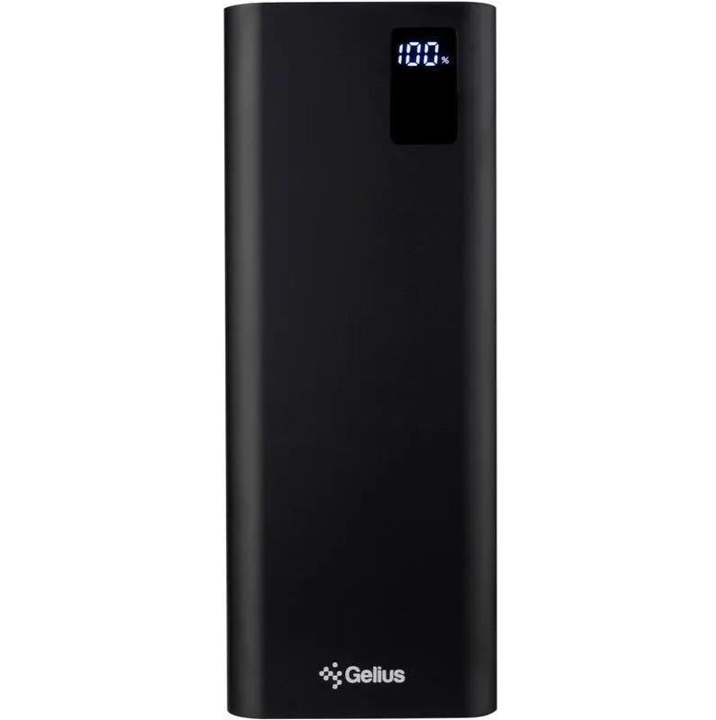 Повербанк Gelius Hype GP-PB306 30000 mAh QC+PD 100W з кабелем Type-C/Type-C 1 м Black (99209)