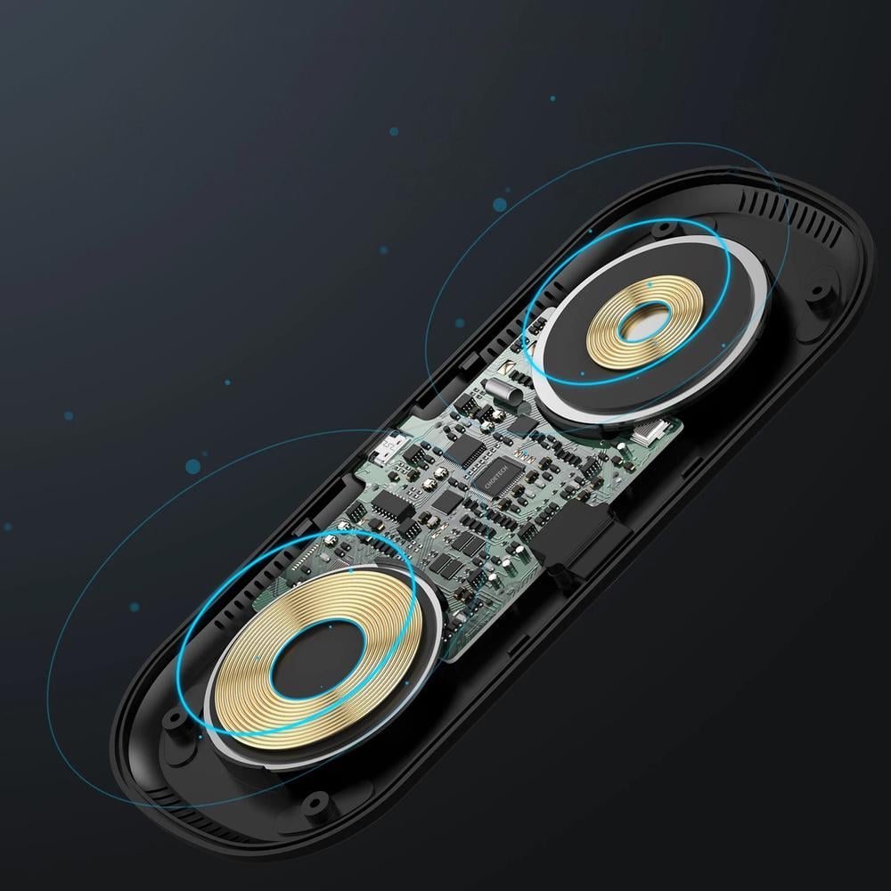 Зарядний пристрій бездротовий Choetech Qi для телефону та Samsung Galaxy Watch 10 Вт (T570-S) - фото 7