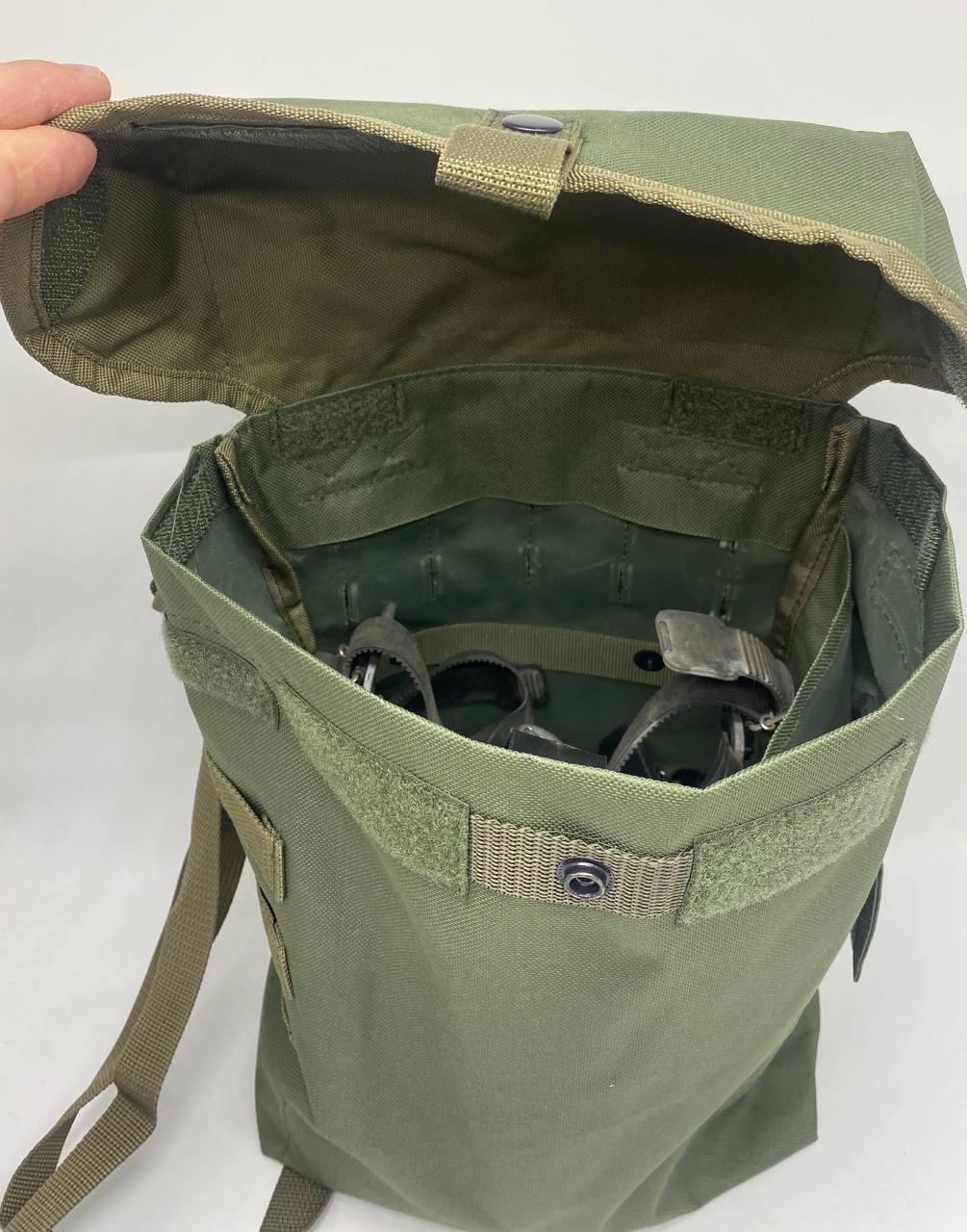 Сумка военная для противогаза/фильтров/масок Олива (0001) - фото 3 Сумка военная для противогаза/фильтров/масок Олива (0001) - фото 3