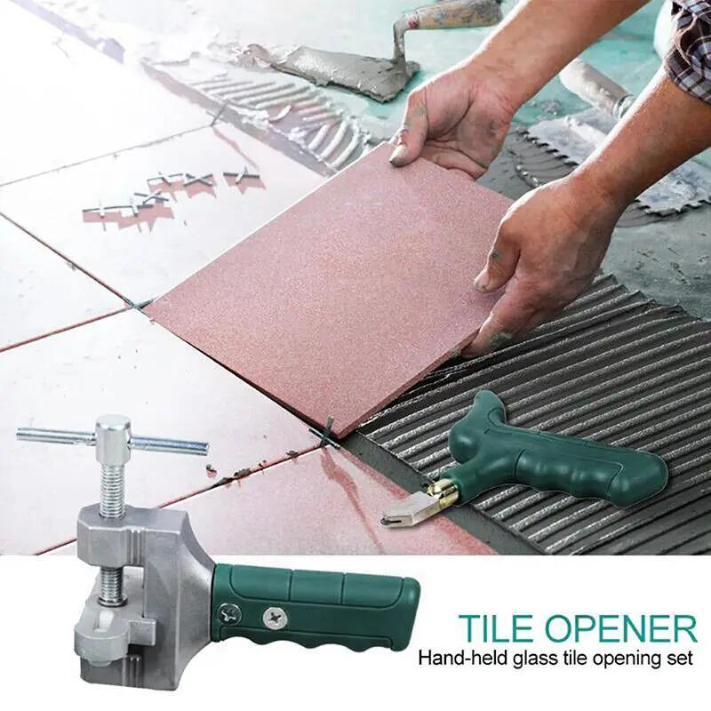 Склоріз для скла/плитки з трьома змінними насадками (807671) - фото 4 Склоріз для скла/плитки з трьома змінними насадками (807671) - фото 4