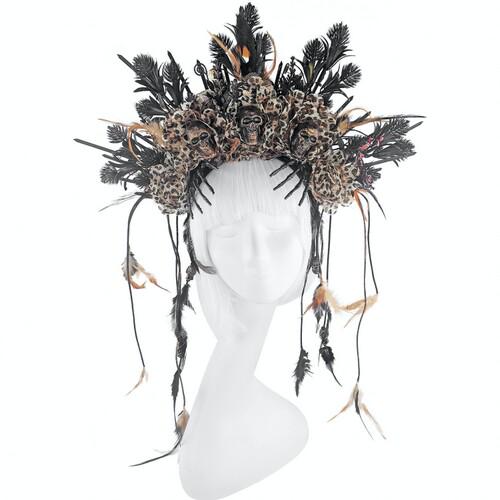 Обруч Черная Мамба SETA Decor 21-583BLK-BZ