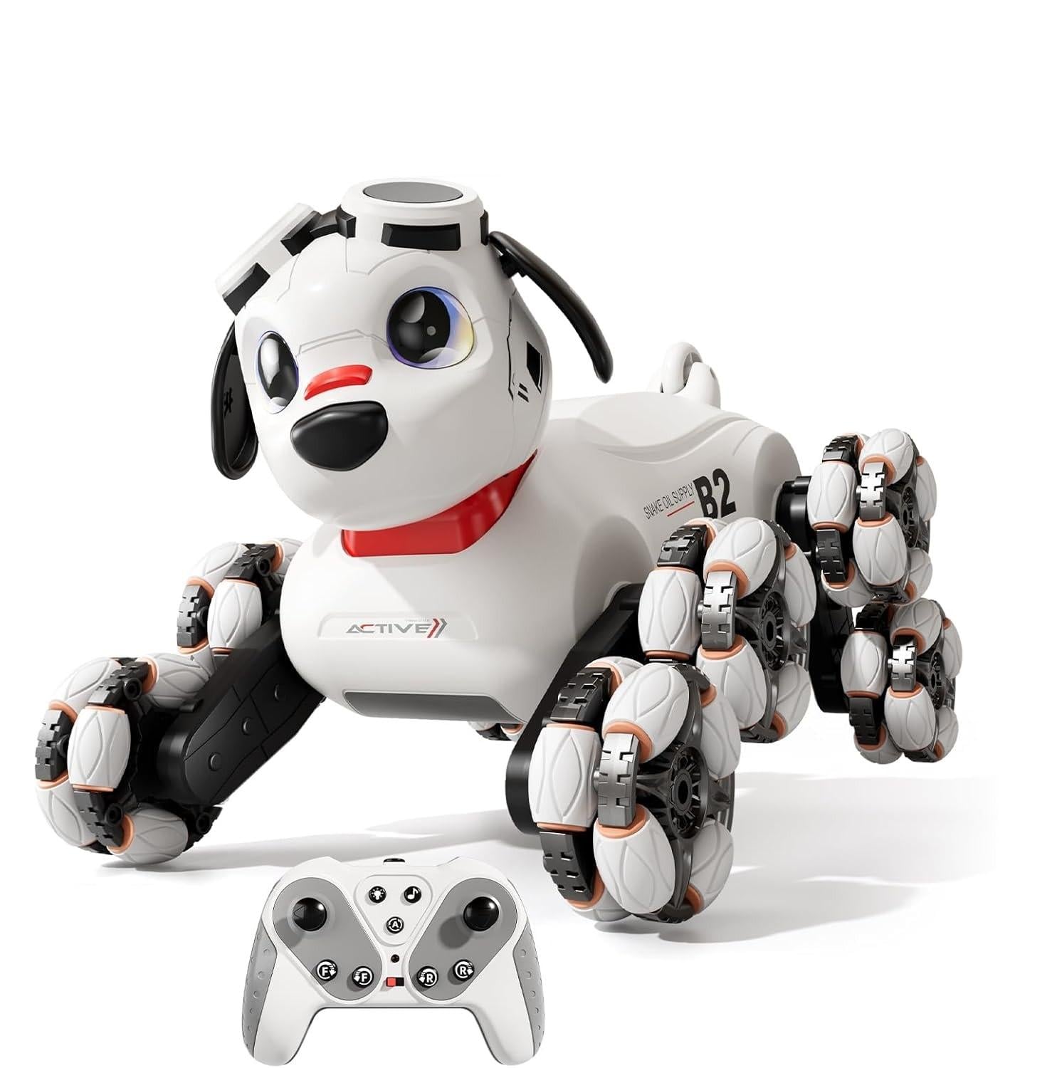 Робот собака Stunt Robot Dog Mini восьмиколесная/трюковая (GP33333333)