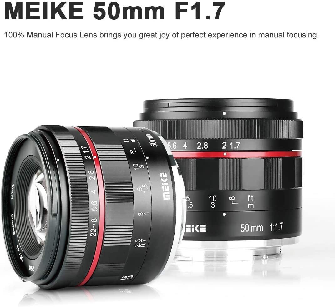 Об'єктив Meike f/1,7 MC MK-50 F1,7 для бездзеркалки Nikon Z Z-mount D 50 мм (1254292811) - фото 1