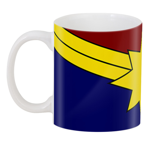 Чашка GeekLand Captain Marvel 330 мл (CМ.02.10)