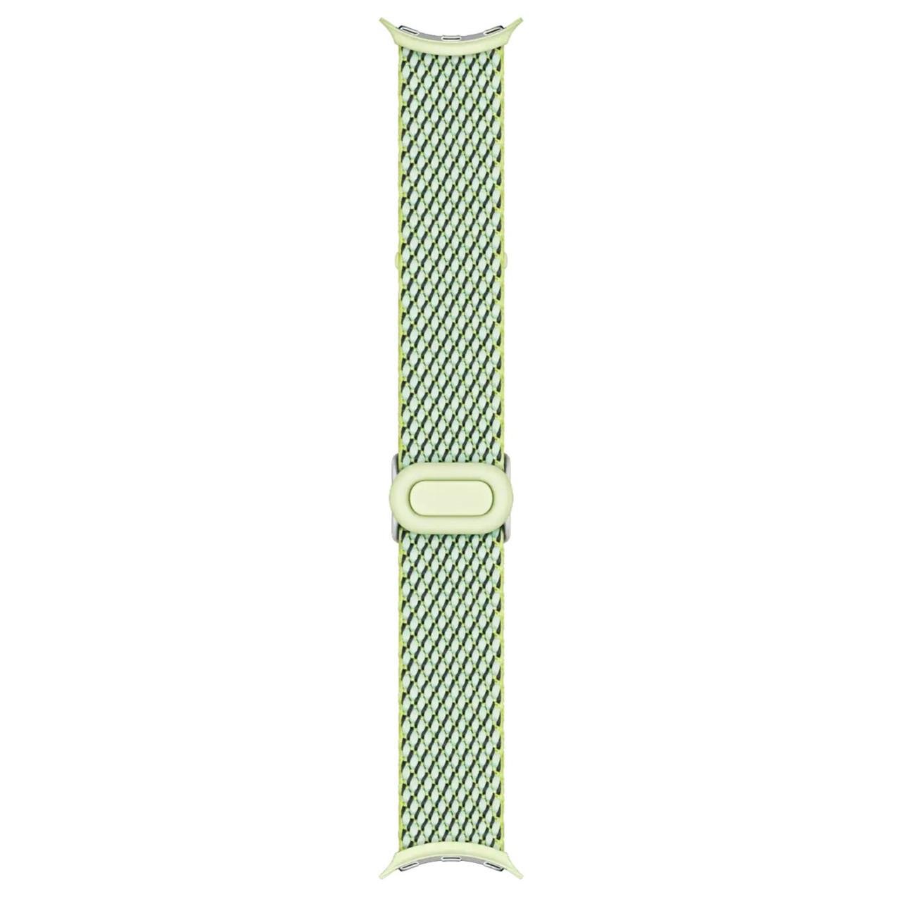 Ремешок Google Woven Band для Pixel Watch 1/2/3 Lemongrass (2360588176)
