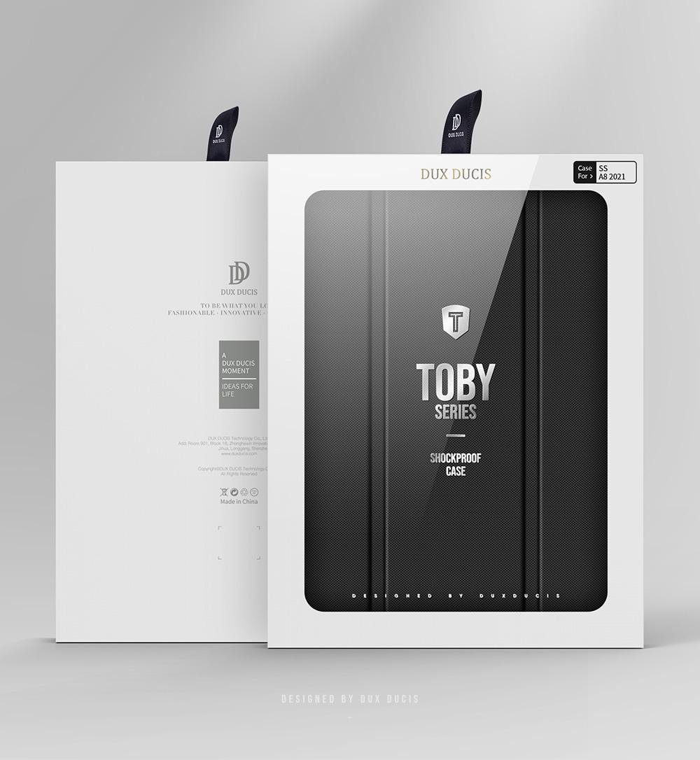 Чехол-книжка Dux Ducis Toby series для Samsung Galaxy Tab A8 2021 10,5" X200/X205 Black - фото 3