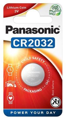 Батарейка литиевая Panasonic CR2032 (ERC-CR-2032EL/1B)