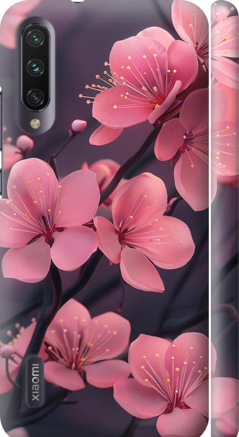 Чехол на Xiaomi Mi A3 Пурпурная сакура (6075m-1737-42517)