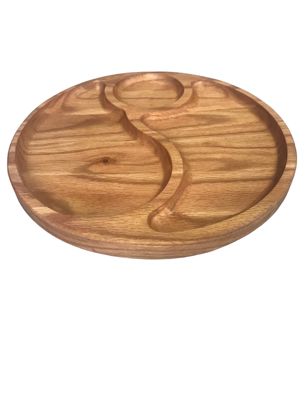 Менажница деревянная d 30 см (13237937) - фото 2