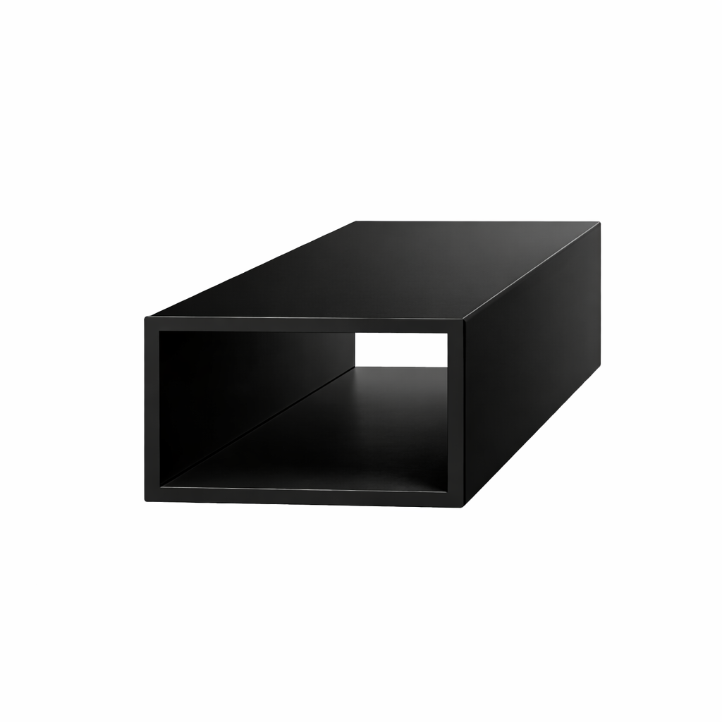 Профиль брус труба для натяжных потолков алюминиевый 2 м Черный (81,142 мЧ)