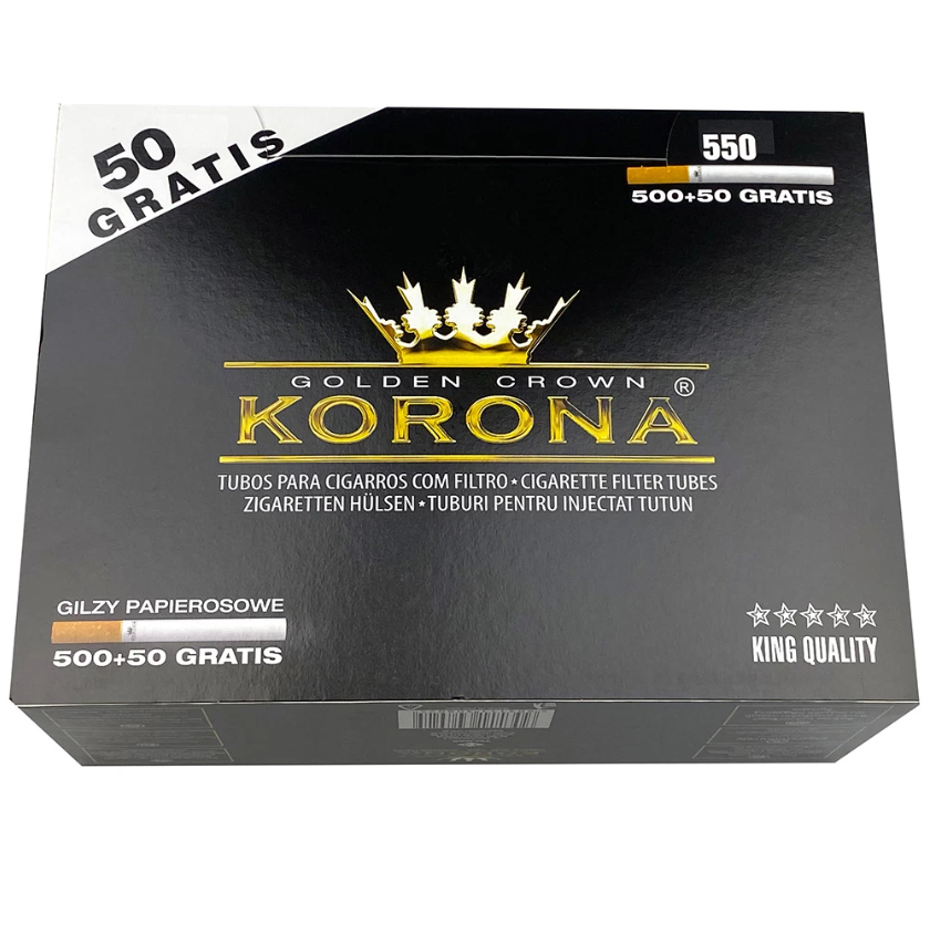 Сигаретные гильзы Korona 550 шт.