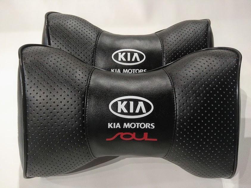 Подушка на підголовник авто KIA 2 шт. (00419)