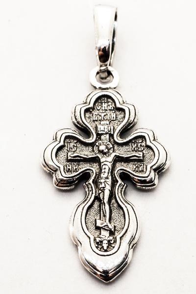Срібний хрест з Розп'яттям Хрест срібний Розп'яття Христове