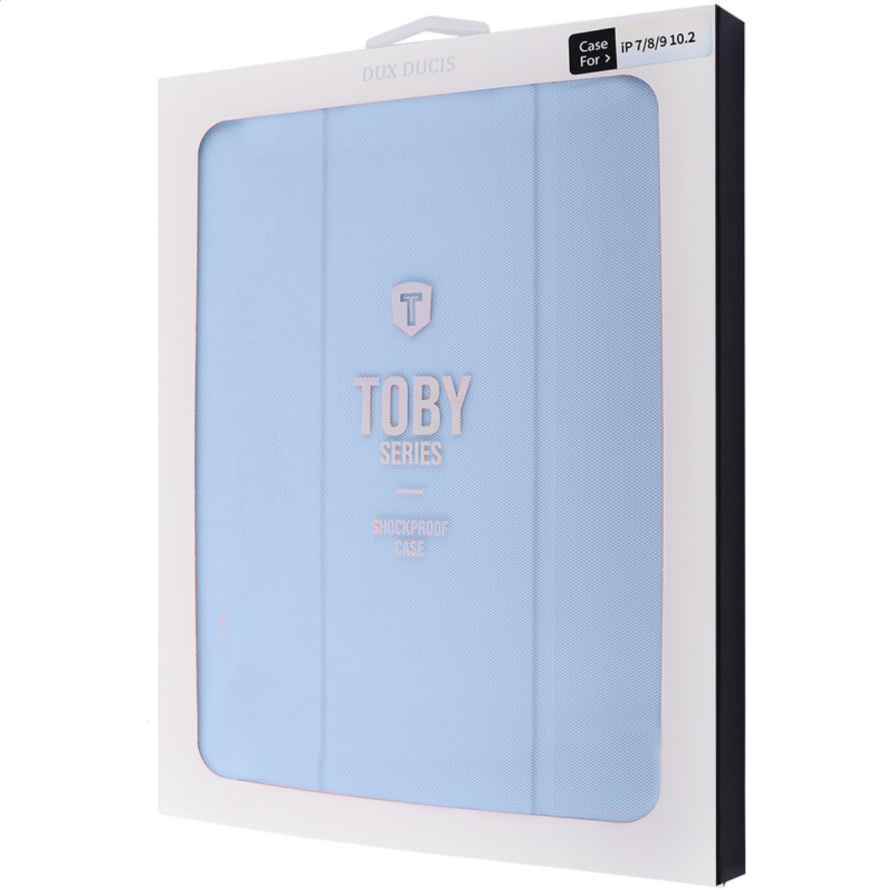 Чехол-книга Dux Ducis Toby Series Case With Pencil Holder для iPad 7/8/9 10,2 Blue (1822761834) - фото 6