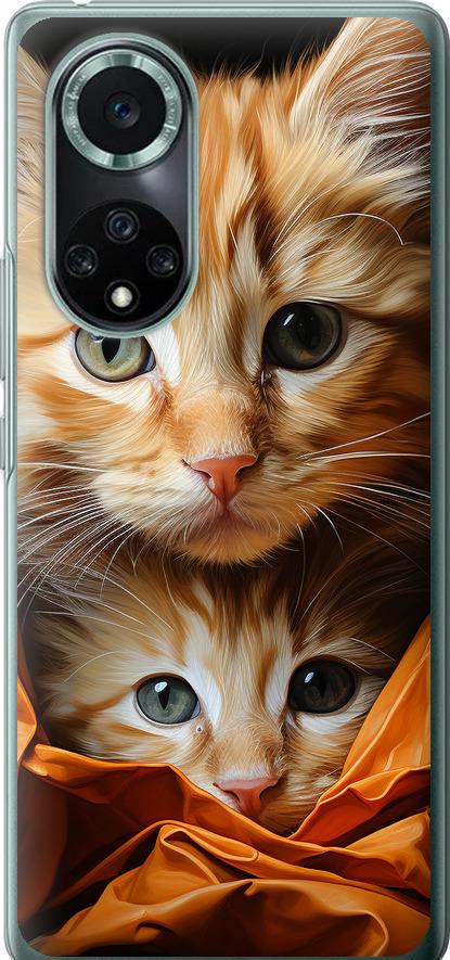 Чехол на Huawei Nova 9 Pro Котики 2 (5664u-2503-42517) Чехол на Huawei Nova 9 Pro Котики 2 (5664u-2503-42517)