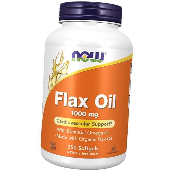 Масло льняное Flax Oil 1000 250 гел. капс. (67128005)