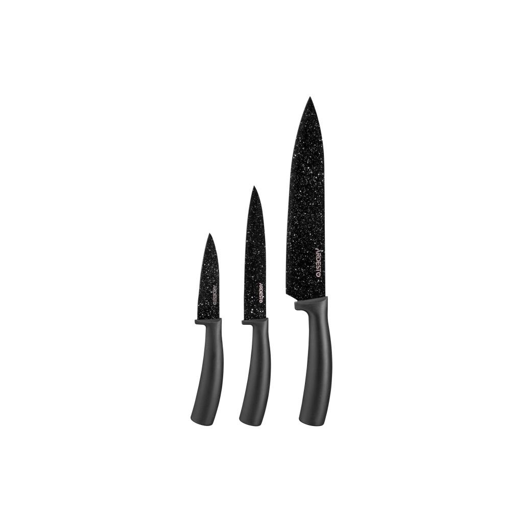 Набір ножів Ardesto Black Mars 3 шт. Black (AR2103BB)