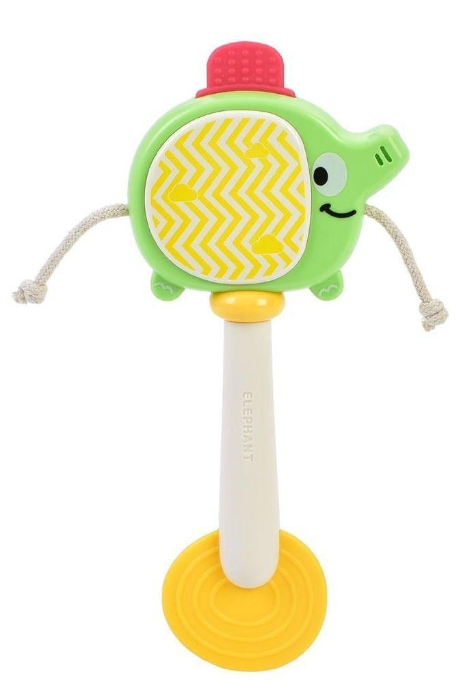 Погремушка-прорезыватель с дудкой и пискавкой (6228) Погремушка-прорезыватель с дудкой и пискавкой (6228)