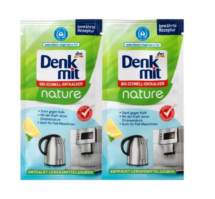 Порошок від накипу Denkmit Nature сашетка 2 шт. по 25 г (4066447413403)