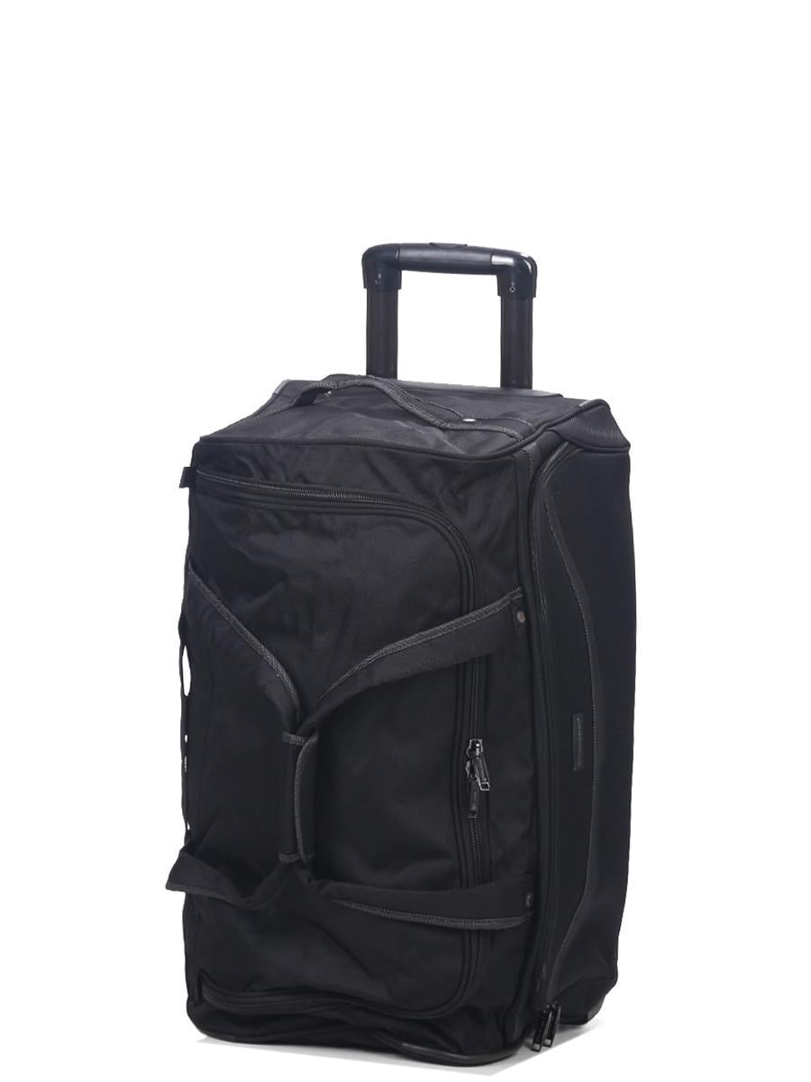 Дорожная сумка на колесах Snowball средняя M 65х32х30 см 60 л 2,6 кг Черный (371-62)