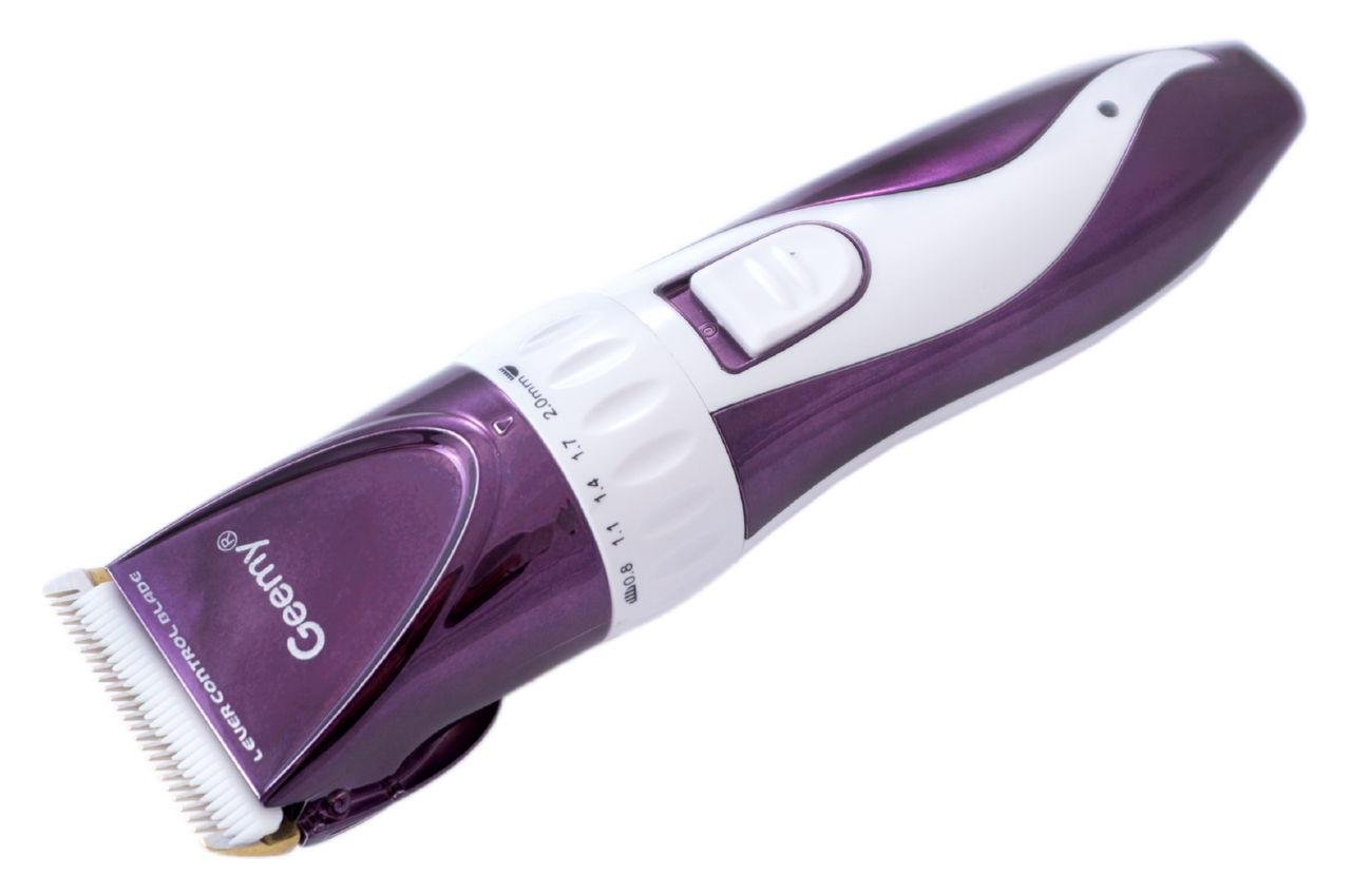 Машинка для стрижки акумуляторна Gemei з 4 насадками GM-6062 (1938428)