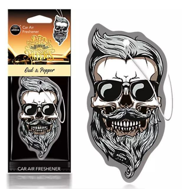 Освіжувач повітря сухий Aroma Dia De Los Muertos Ould & Pepper Skull 83120 (450358)